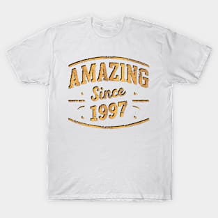 Amazing Since 1997 - Retro Vintage Edition T-Shirt